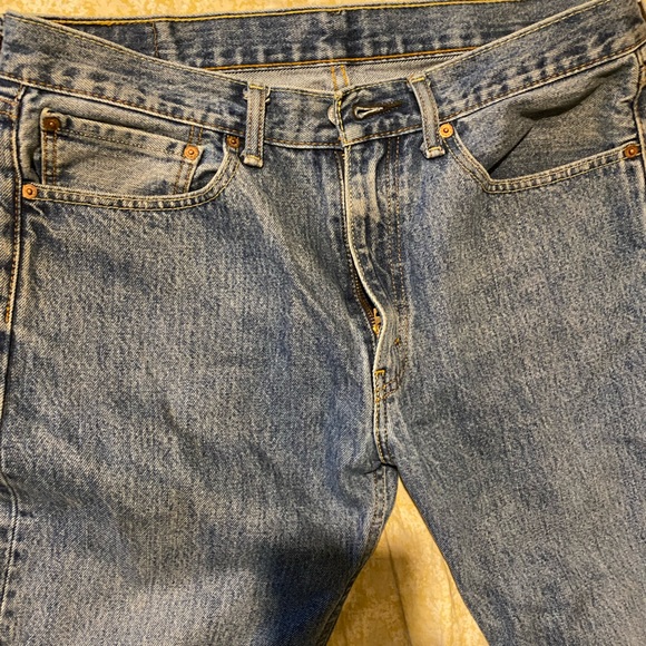 Levi’s 505 jeans 34x30 light wash - Picture 1 of 4